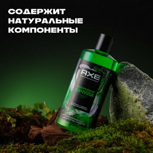 Парфюмированный гель для душа и шампунь 2в1 Изумрудный пачули AXE 400 мл