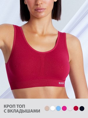 MA132 Топ на широких бретелях  (Minimi) с владышами