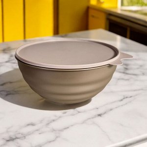 МИСКА С КРЫШКОЙ WAVE 2,8Л (бежевый металлик)