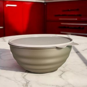 МИСКА С КРЫШКОЙ WAVE 2,8Л (бежевый металлик)