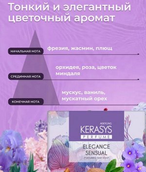 Мыло туалетное твердое Керасис ЭЛЕГАНС 90г