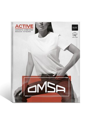 1201 Футболка женская  COTTON  (Omsa)