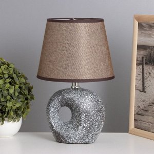 Лампа настольная «Инес» 1x40 Вт Е14 черный 20x20x30 см