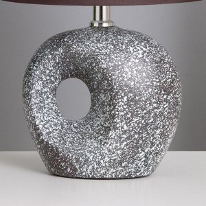 Лампа настольная «Инес» 1x40 Вт Е14 черный 20x20x30 см