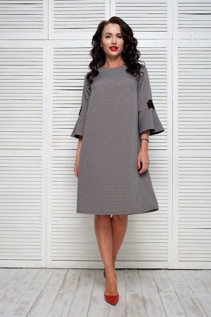 Платье Бонита (серый) П605-1