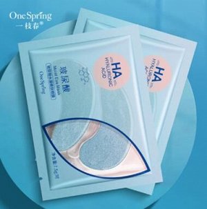 OBO One Spring патчи гидрогел. 7,5 гр. увлажн. гиалур. д/кожи вокр.глаз саше 1пара / 960шт / YZC9157