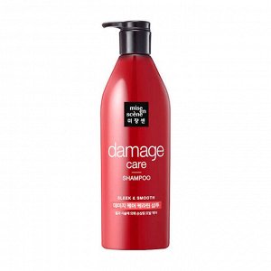 Восстанавливающий шампунь для тусклых и окрашенных волос Damage Care Shampoo Mise En Scene 680 мл