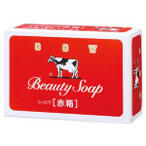 Молочное увлажняющее туалетное мыло с пудровым ароматом роз «Beauty Soap» красная упаковка 100 гр