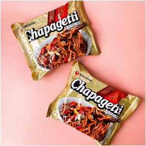 Лапша "Нонгшим" (сушеная) Chapaghetti - мясной соус, 140 г