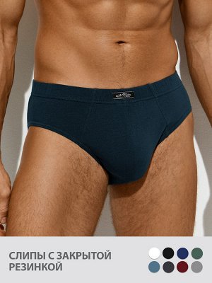 1223 Basic Слипы с закрытой резинкой, COTTON (Omsa)