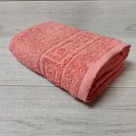 Полотенце махровое 50х90 &quot;Греческий&quot;  Коралл
