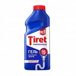 Гель для удаления засоров Tiret Professional 0.5 литра.