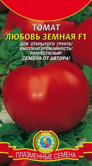 Томат Любовь Земная F1 ЦВ/П (ПЛАЗМА) раннеспелый 120 - 130 см