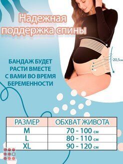 Бандаж для беременных 4 в 1