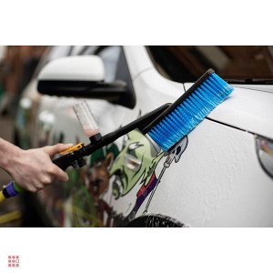 Альфа812 Щетка для мытья автомобиля, с распылителем