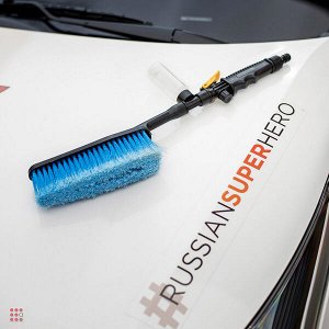 Альфа812 Щетка для мытья автомобиля, с распылителем