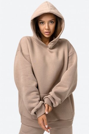 Теплый женский костюм из футера с начесом Happyfox