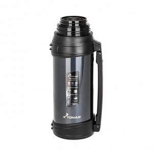 Термос (T-KD-9010-2) TONAR [35х11 см, нерж. сталь, пластик, 2л, 1,12кг]
