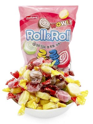 Карамель мягкая (ириски) Roll & Roll soft candy 350гр