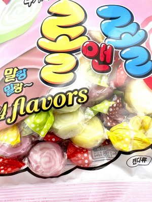 Melland Карамель мягкая (ириски) Roll &amp; Roll soft candy 350гр