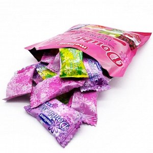 Карамель фруктовая со сливками Double Mix candy, 250гр