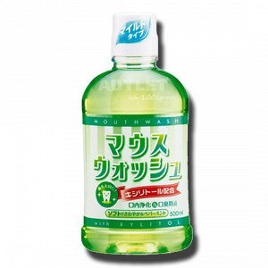 "Nissan FaFa" "Mouthwash peppermint" Средство для полоскания рта со вкусом перечной мяты