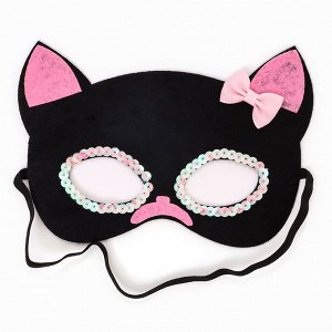 Карнавальный набор «Кошечка», ободок, маска, юбка