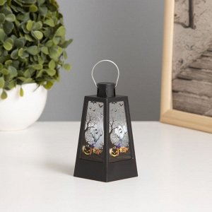 Фигурка светящаяся RISALUX «Привидение», LED-ночник, 3xLR1130, чёрный, 4.4x4.4x9.4 см