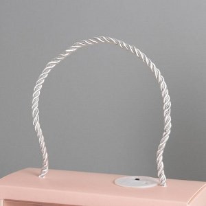 Фигурка светящаяся RISALUX «Букет роз», LED-ночник, 3xAG10, розовый, 7.5x15.5x23 см
