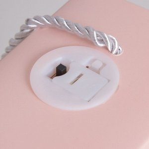 Фигурка светящаяся RISALUX «Букет роз», LED-ночник, 3xAG10, розовый, 7.5x15.5x23 см