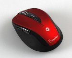 Мышь беспроводная беззвучная Smartbuy 612AG красная, Blue LED (SBM-612AG-RK)/40/