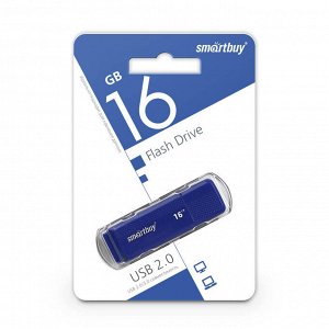 Флеш память USB 16GB Dock Blue  (SB16GBDK-B)