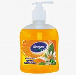 МИНУТА Жидкое мыло 500г с дозатором Цветы апельсина