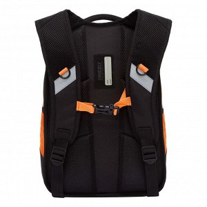 Рюкзак школьный GRIZZLY с карманом для ноутбука 13", анатомической спинкой, для мальчика