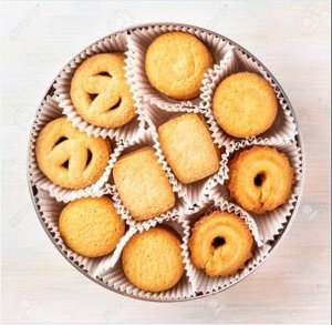 Печенье Danisa Butter Cookies сдобное 200 г ж/б