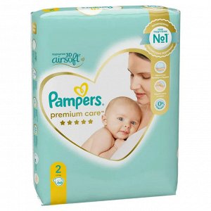 PAMPERS Подгузники Premium Care Mini (4-8кг) Экономичная Упаковка 66