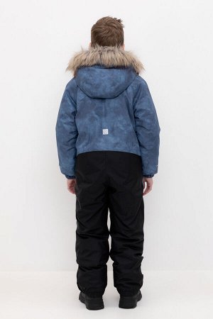 Комбинезон(Осень-Зима)+boys (светлый индиго, текстура камня)