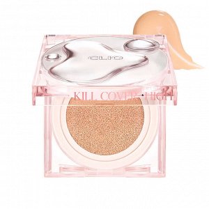 Стойкий кушон с влажным сияющим финишем CLIO Kill Cover High Glow Cushion SPF50+ PA++