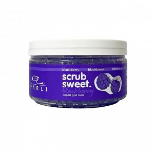 Parli Cosmetics Скраб для тела сахарно-солевой Ежевика Scrub Sweet Blackberry, 300 г # NEW