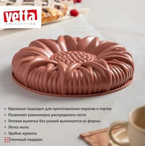 VETTA Форма силиконовая 24х6см, "Подсолнух"