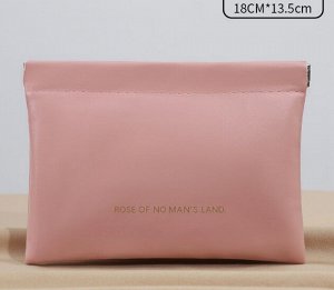 Косметичка-чехол-кошелек с магнитной застежкой Rose, полиуретан, 18х13,5