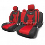 Чехлы на сиденья универсальные EXTRA COMFORT ECO-1105 BK/RD (M)