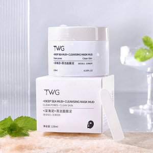 Очищающая грязевая маска от черных точек с контролем жирности TWG Deep Sea Mud Cleansing Mask