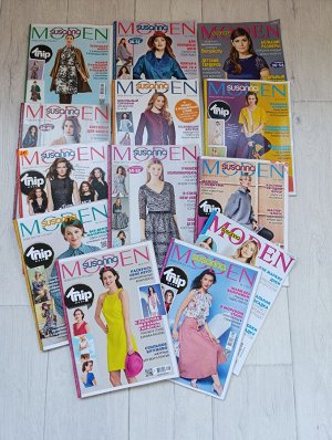 Журналы по шитью Сусанна Моден 2014-2018 год