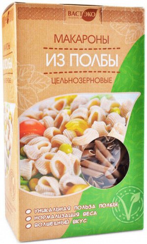 Перья рифленые из полбы Вастэко 400 гр.