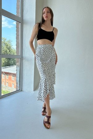 Юбка  ELEGANT002/05/Белый, черный
