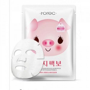 Тканевая маска со свиным коллагеном и йогуртом pig mask