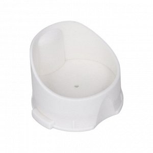 Бутылка для воды, 800 мл, 22x10.5 см, с ситом, белая