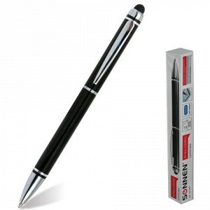 Ручка-стилус SONNEN для смартфонов/планшетов, корпус черный,