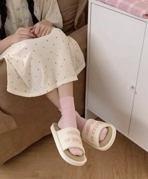 Тапочки домашние, женские, открытые
